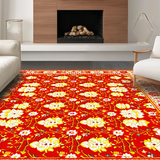 Charming Pastel Floral Composition(Red)