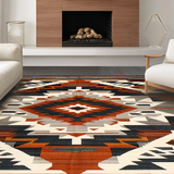 Elegant Geometric Patterned Weave(Gray)