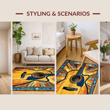 Colorful Oil Painting Design(Gold)