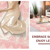 Contemporary Abstract Patterned Layer(Red)