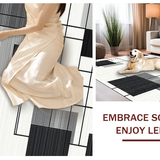 Ultra Soft Area Rug, Non Slip, Stain Resistant, Washable Area Rugs for Living Room, Bedroom, Artistic Silver and Black Fusion(Black)