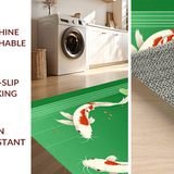 Tranquil Pastel Koi Aesthetic(Green)