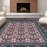 Cozy Transitional Trellis Aesthetic(Blue)