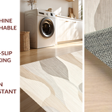Sophisticated Textured Linear Motif(Beige)
