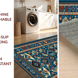 Vibrant Earth Tones with Cultural Flair(Blue)