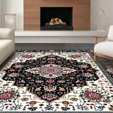 Contemporary Black and White Mosaic(White)