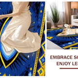 Contemporary Distinctive Ethnic Print(Blue)