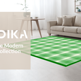 Elegant Green Plaid Arrangement(Green)