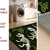 Charming Earthy Dinosaur Illustration(Black)