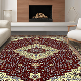 Classic Maroon Medallion Flourish(Red)