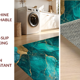 Elegant Teal Marble Aesthetic(Blue)