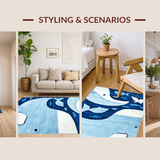 Lively Aqua Marine Decor(Blue)