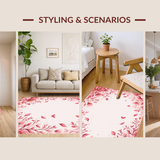 Vibrant Petal Fringe Aesthetic(Pink)