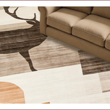 Ultra Soft Area Rug, Non Slip, Stain Resistant, Washable Area Rugs for Living Room, Bedroom, Luxurious Fluffy Neutral Aesthetic(Beige)
