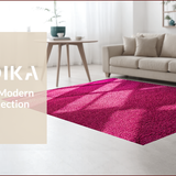 Ultra Soft Area Rug, Non Slip, Stain Resistant, Washable Area Rugs for Living Room, Bedroom, Vintage Hot Pink Non-Slip Living Room(Pink)
