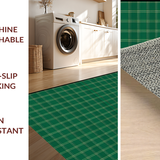 Elegant Reversible Checkered Style(Green)