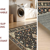 Stylish Retro Inspired Flora(Black)