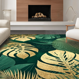 Rustic Earthy Leafy Charm(Green)