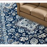 Chic Blue Trellis Aesthetic(Blue)