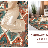 Colorful Modern Lattice Design(Red)