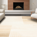 Chic Modern Abstract Layers(Beige)