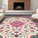 Charming Whimsical Floral Motif(Ivory)