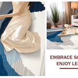 Elegant Neutral Toned Mountain Aesthetic(Blue)