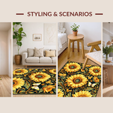 Sophisticated Retro Floral(Yellow)