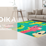 Eclectic Tropical Inspired Decor(Blue)