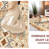 Transitional Tiled Motif in Shades(Beige)