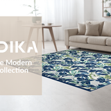Eclectic Contemporary Bloom Design(Blue)