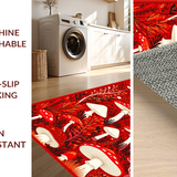 Eclectic Cozy Mushroom Design(Red)