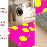 Lively Multicolored Textured(Yellow)