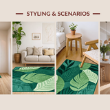 Elegant Tropical Print Design(Green)