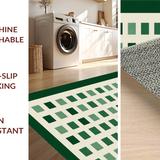 Trendy Playful Checker Design(Green)