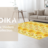 Charming Farmhouse Sunflower Motif(Yellow)