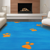 Joyful Kitten Theme Decor(Blue)