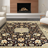 Warm Monochrome Floral Composition(Black)