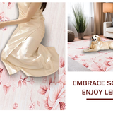 Elegant Three Dimensional Floral Motif(Pink)