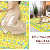 Cheerful Colorful Geometric Artwork(Yellow)