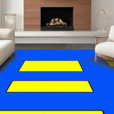 Lively Patterned Playful Visual Appeal(Blue)