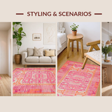 Playful Whimsical Graphic Arrangement(Pink)