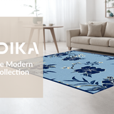 Vibrant Tropical Motif Runner(Blue)