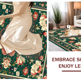 Delicate Leafy Design with Charm(Green)