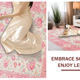 Trendy Earthy Floral Vibe(Pink)