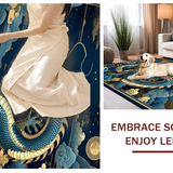 Enchanting Dragon Themed Artistry(Blue)