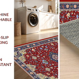 Rustic Botanical Tiled Design(Red)