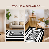 Elegant Minimalist Spiral Theme(Black)