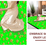 Charming Seasonal Shamrock Motif(Green)