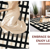 Contemporary Neutral Tiled(Black)